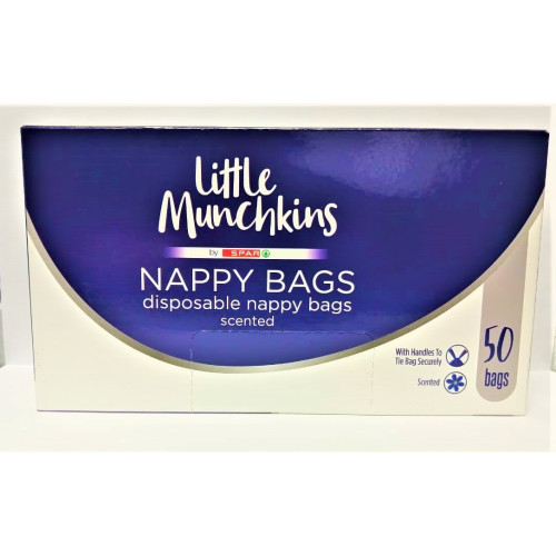 SPAR LIT MUNCH FRAG BABY NAPPY BAG 50(RF